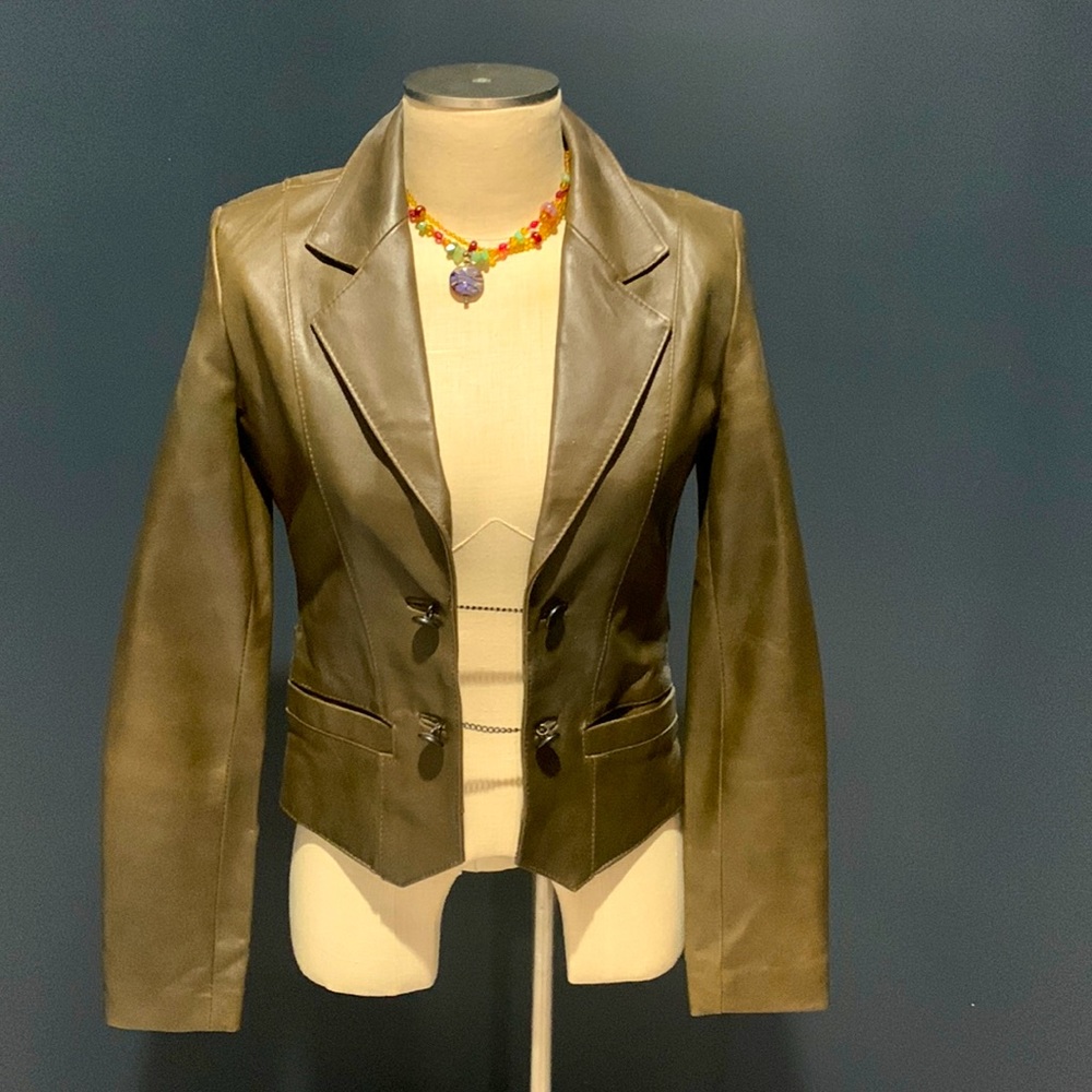 Wrangler leather jacket